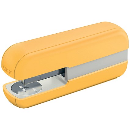 Leitz Cosy Stapler Capacity 30 Sheets Warm Yellow