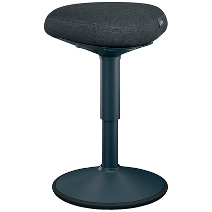 Leitz Ergo Active Sitting Stool, Dark Grey Leitz Ergo Active Sitting Stool, Dark Grey