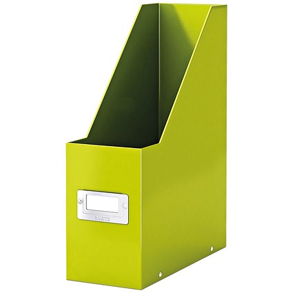 Leitz Click & Store Magazine File Green (Back and front label holder for easy indexing)