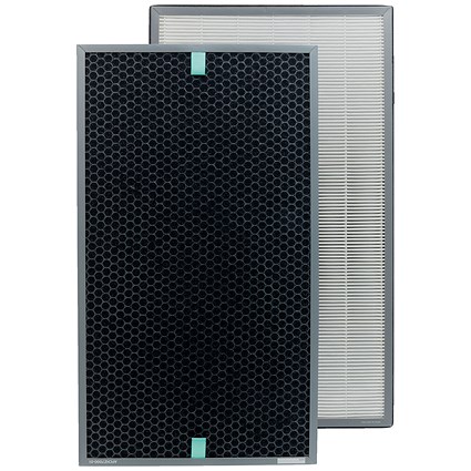 Leitz TruSens Combo Replacement H13 HEPA Activated Carbon Filter for Z-7000H, Pack of 2