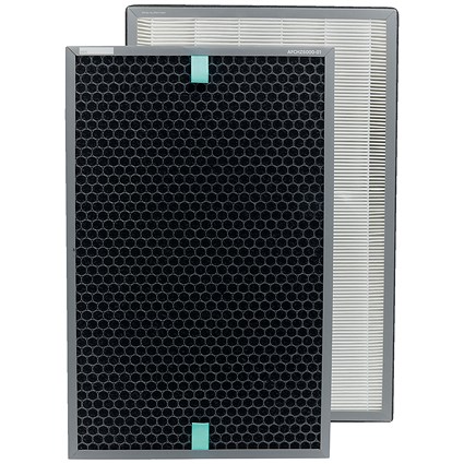 Leitz TruSens Combo Replacement E12 EPA Activated Carbon Filter for Z-6000, Pack of 2