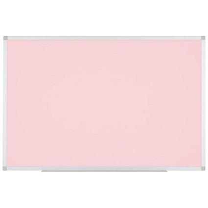 Bi-Office Ayda Magnetic Peony Board, 1200 x 900mm, Lacquered Steel Surface, Aluminium Frame