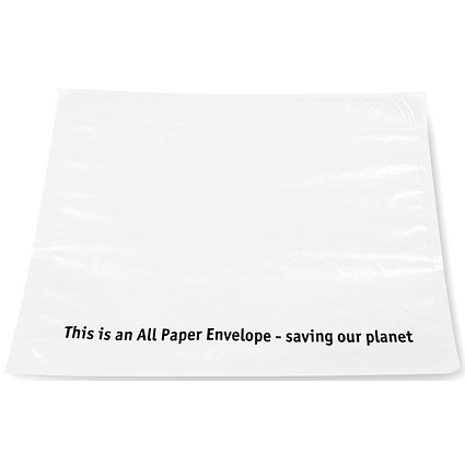 All Paper Documents Enclosed Wallets, A6, Pack of 1000 All Paper Documents Enclosed Wallets, A6, Pack of 1000
