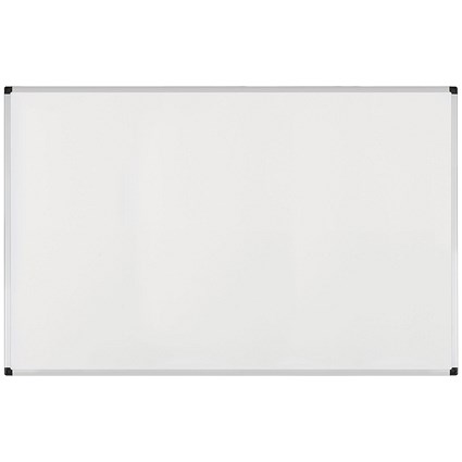 Bi-Office Earth Kyoto Double-Sided Magnetic Drywipe Easel Panel, 750x1500mm, Aluminium Frame