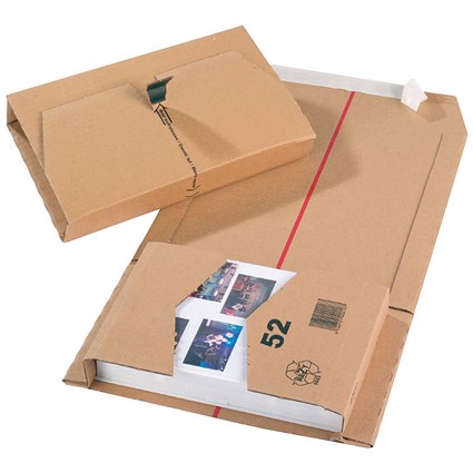 Mailing Box, W270xD190xH80mm, Brown, Pack of 25 Mailing Box, W270xD190xH80mm, Brown, Pack of 25