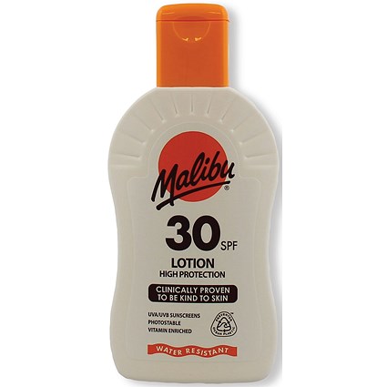 Malibu SPF 30 Sun Lotion 200ml