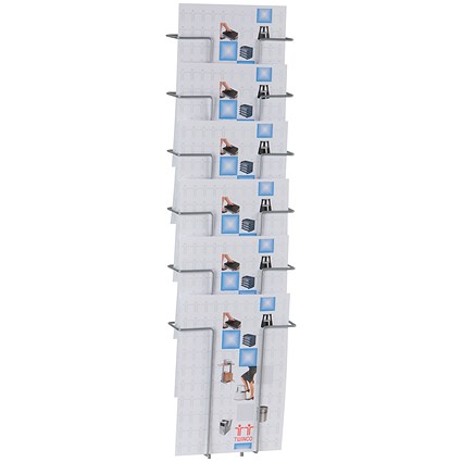 Twinco A4 6 Compartment Literature Holder