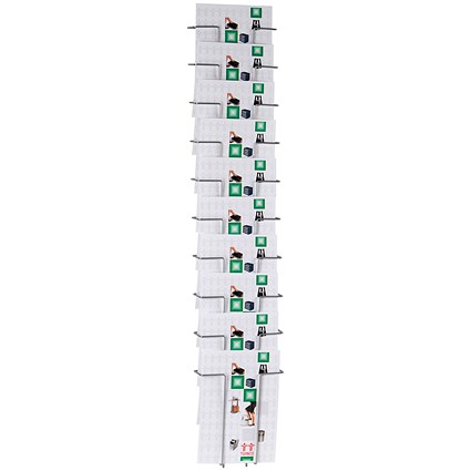 Twinco A4 10 Compartment Literature Holder
