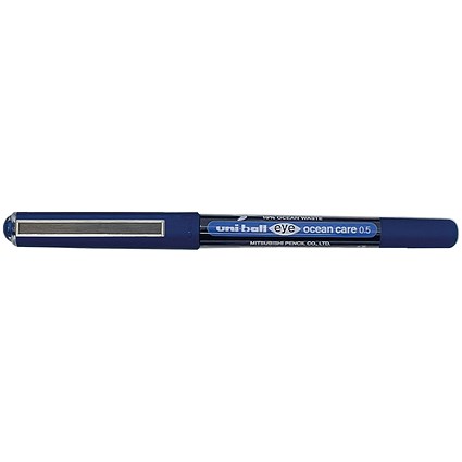 Uni-Ball Eye UB-150 Ocean Care Rollerball Pen 0.5 Blue (Pack of 12)