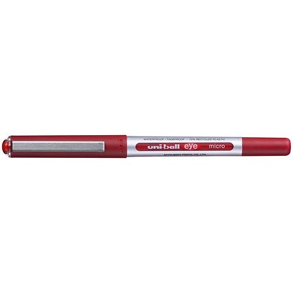Uni-Ball Liquid Ink Rollerball Pen UB-150E Red (Pack of 12)