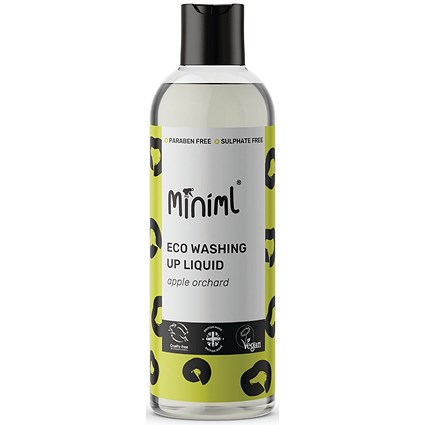 Miniml Washing Up Liquid, Apple Orchard, 500ml, Pack of 6
