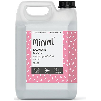 Miniml Laundry Liquid Pink Dragonfruit + Orchid 5L Refill