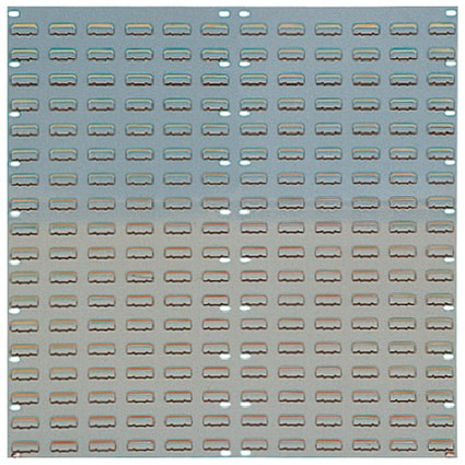 Barton Tp6 Wall Mountable Louvered Panel 36 inch Grey 010106