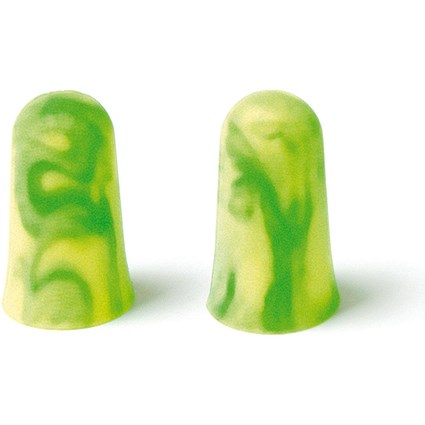 Moldex 7700 Purafit Earplugs, Yellow & Green, Pack of 200