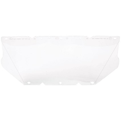 MSA V-Gard General Purpose Pc Sheet Visor Compat Chinguard, Clear
