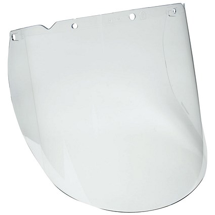 MSA V-Gard Propionate Moulded Large Visor, Clear