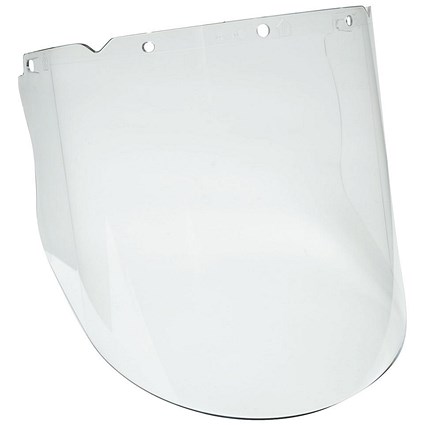 MSA V-Gard Pc Moulded Large Visor, Clear