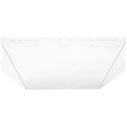 MSA V-Gard Pc Sheet Visor, Clear