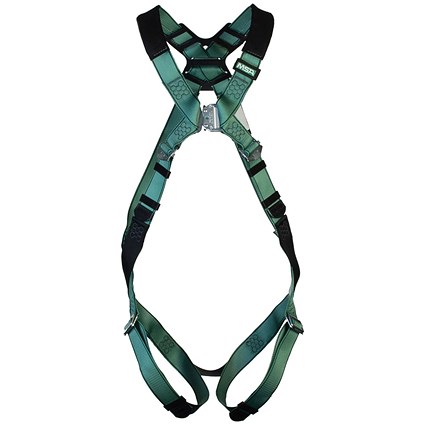 MSA V-Form Back D-Ring Qwik-Fit Harness, XS