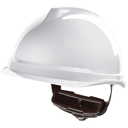 MSA V-Gard 520 Peakless Safety Helmet, White MSA V-Gard 520 Peakless Safety Helmet, White