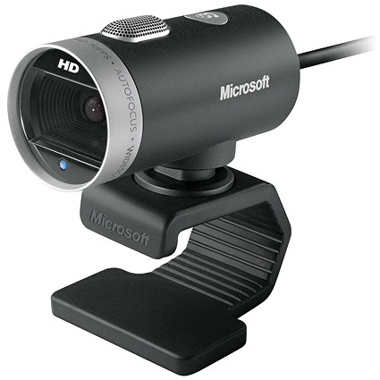 Microsoft LifeCam 6CH-00002 Webcam, 720P HD