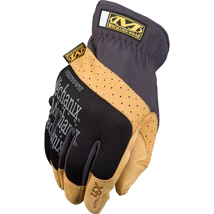 Mechanix Fastfit Material4x Gloves, Black/Tan, 2XL