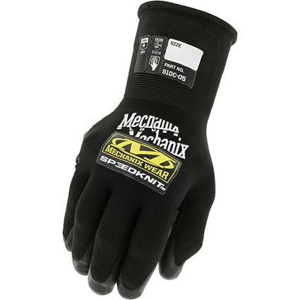 Mechanix Speedknit Gloves, Black, Medium