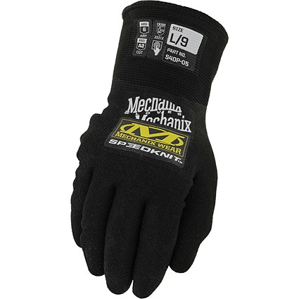 Mechanix Speedknit Thermal Gloves, Black, Small