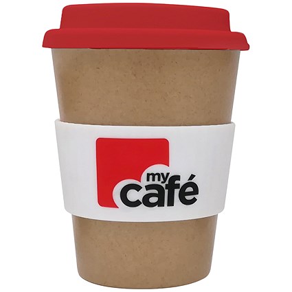 MyCafe Reusable Bamboo Cup - 350ml