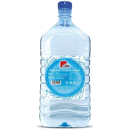 MyCafe Pure Mineral Cooler Compatible Still Water, Plastic Bottle, 12 Litres