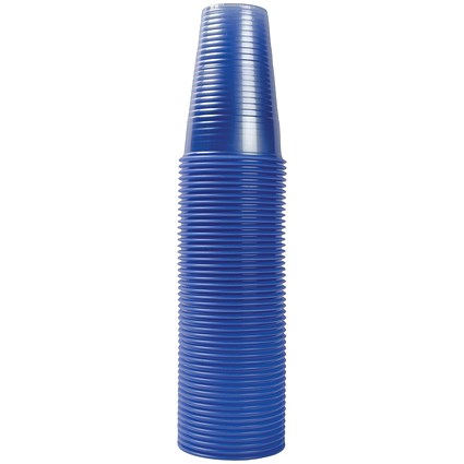 MyCafe Water Cup Polypropylene 20cl Blue (Pack of 50)