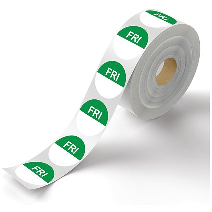MyCafe Day of Week Food Rotation Label Friday Pack of 3500 MYC10613