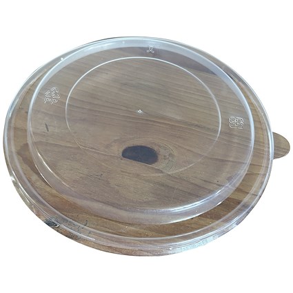 MyCafe Round rPet Lid for 1300ml Bowls Pack of 300