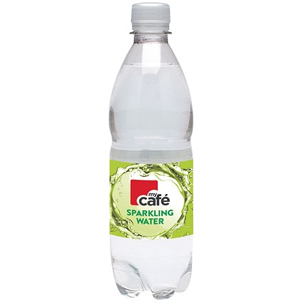MyCafe Sparkling Water 500ml Bottle (Pack of 24) 0201029