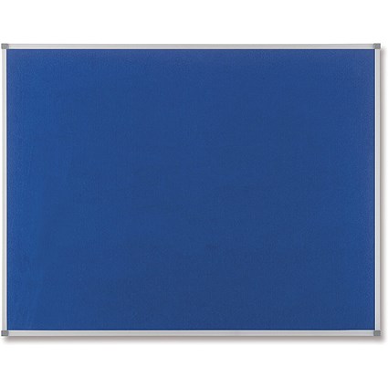 Nobo Classic Blue Felt Noticeboard 600x450mm