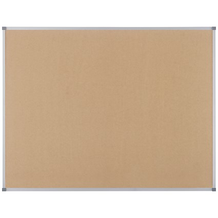 Nobo Classic Noticeboard, Cork, Aluminium Trim, W900xH600mm