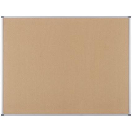 Nobo Classic Noticeboard, Cork, Aluminium Trim, W1200xH900mm