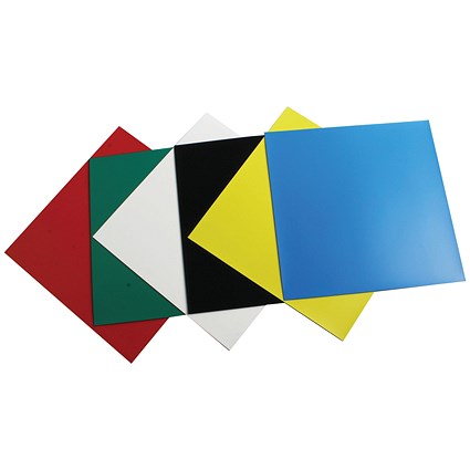 Nobo Magnetic Squares Assorted Colours (Pack of 6)