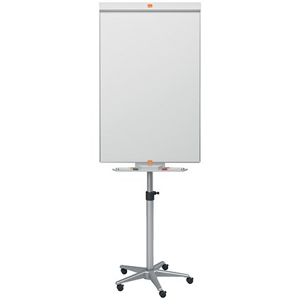 Nobo Classic Nano Clean Mobile Easel, Drywipe, Magnetic, Height-adjustable, W690xH1900mm