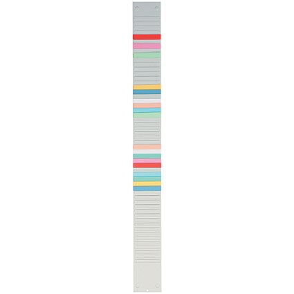 Nobo T-Card Panels 54 Slot W96mm Card Size 3 Ref 1900404