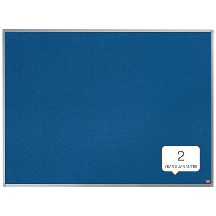 Nobo Essence Felt Notice Board 1200 x 900mm Blue
