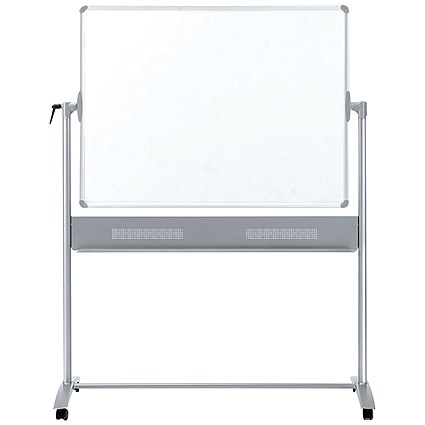 Nobo Basic Non-Magnetic Mobile Whiteboard, 1500x1200mm