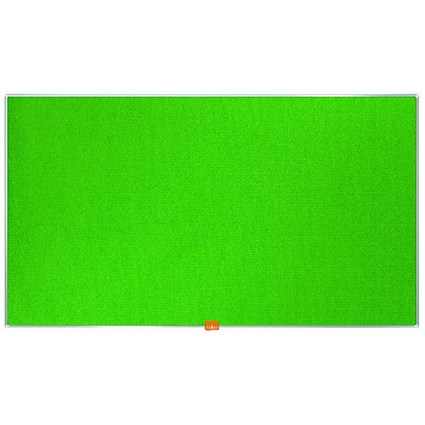 Nobo Widescreen 40inch Green Felt Noticeboard 890x500mm