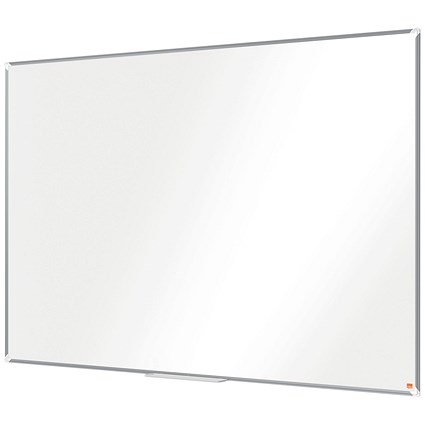 Nobo Premium Plus Enamel Magnetic Whiteboard, Aluminium Frame, 900x600mm