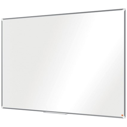 Nobo Premium Plus Enamel Magnetic Whiteboard, Aluminium Frame, 1200x900mm Nobo Premium Plus Enamel Magnetic Whiteboard, Aluminium Frame, 1200x900mm