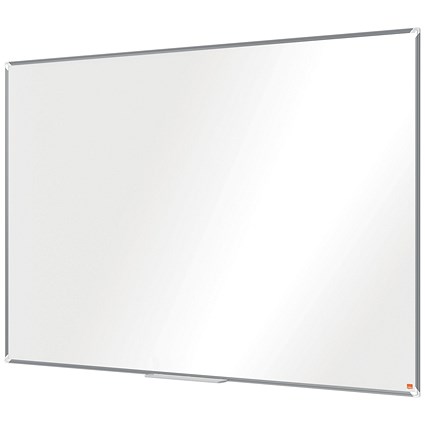 Nobo Premium Plus Enamel Magnetic Whiteboard, Aluminium Frame, 1800x1200mm