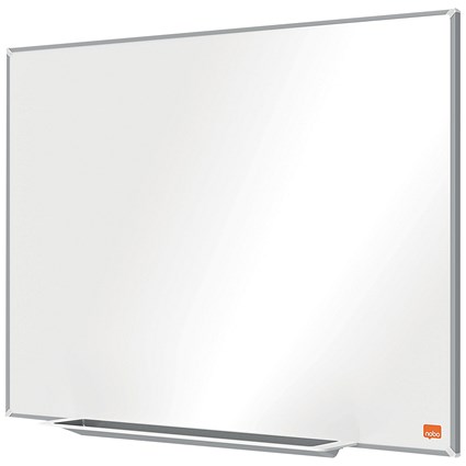 Nobo Impression Pro Steel Magnetic Whiteboard, Aluminium Frame, 600x450mm