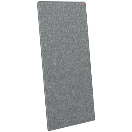 Nobo Move and Meet Portable Whiteboard/Noticeboard, Grey Trim, 1800x900mm