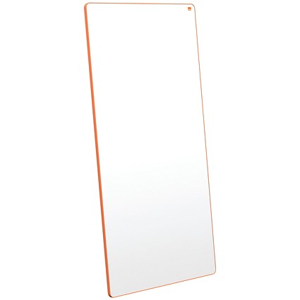 Nobo Move and Meet System Portable Whiteboard, Orange Trim, 1800x900mm
