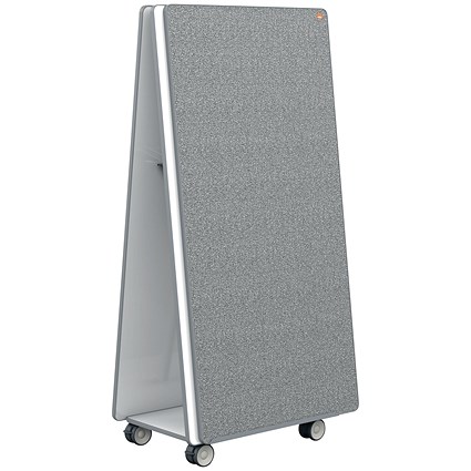 Nobo Move and Meet Whiteboard/Noticeboard Collaboration System with Base